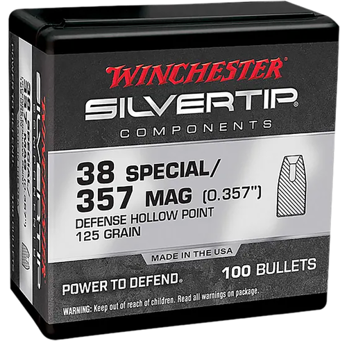 Winchester .38 Special Ammo 125gr JHP Ammunition - 100 Rounds
