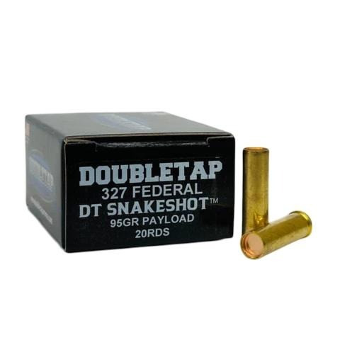 DoubleTap .327 Federal Magnum Ammo 90gr Wadcutter and Shot Ammunition - 20 Rounds