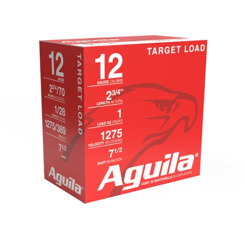 Aguila 12 Gauge Ammo 1 oz #7.5 Lead Ammunition - 25 Rounds