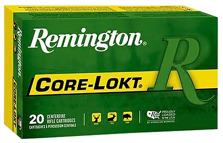 Remington Ammunition 29049 Core-Lokt 6mmCreedmoor 100gr Pointed Soft Point Core-Lokt 20 Per Box