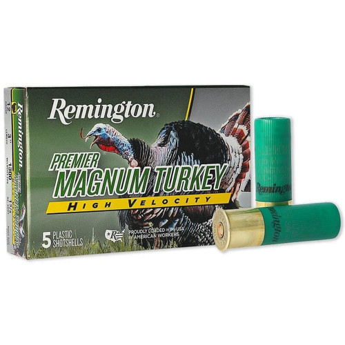 Remington 12 Gauge Ammo 1-3/4 oz #4 Lead Shot Ammunition - 5 Rounds