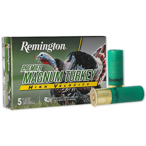 Remington 12 Gauge Shotgun Ammunition 28029 3" #4 - 5 Shells