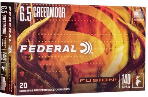 Federal 6.5 Creedmoor Ammo 140gr FT Ammunition - 20 Rounds