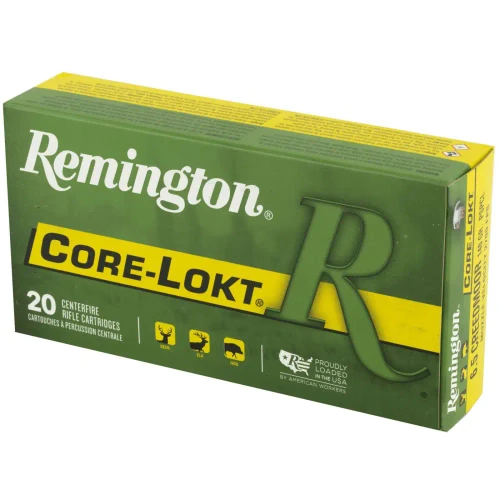 Remington 6.5 Creedmoor 140gr Pointed Soft Point Core Lokt Ammo - 20 Rounds