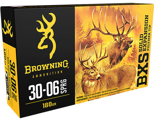 Browning Ammunition 30-06 Ammo 180gr Lead Free BT Ammunition - 20 Rounds