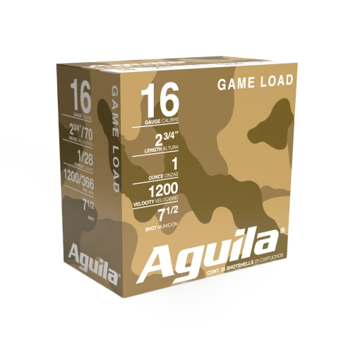 Aguila 16 Gauge Ammo 1 oz #7.5 Lead Ammunition - 25 Rounds