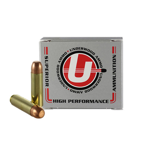 Underwood Ammo 50 Beowulf Ammo 350gr FMJ Ammunition - 20 Rounds