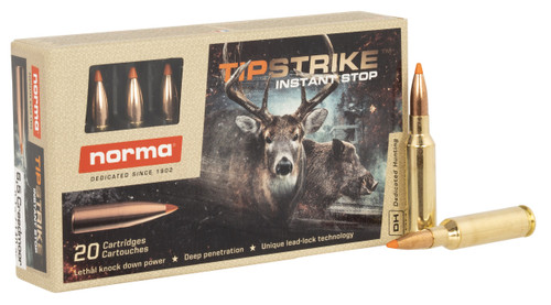 Norma 6.5 Creedmoor Ammo 140gr Dedicated Hunting Ammunition - 20 Rounds