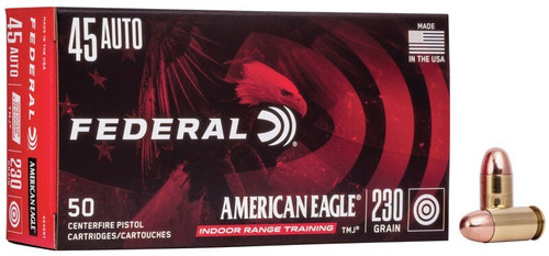 Federal .45 ACP Ammo 230gr TMJ Ammunition - 50 Rounds