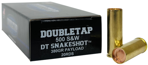 DoubleTap .500 S&W Magnum Ammo 380gr Snake Shot Ammunition - 20 Rounds