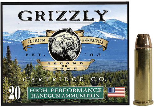 Grizzly Cartridge .38 Special Ammo 148gr JHP Ammunition - 20 Rounds
