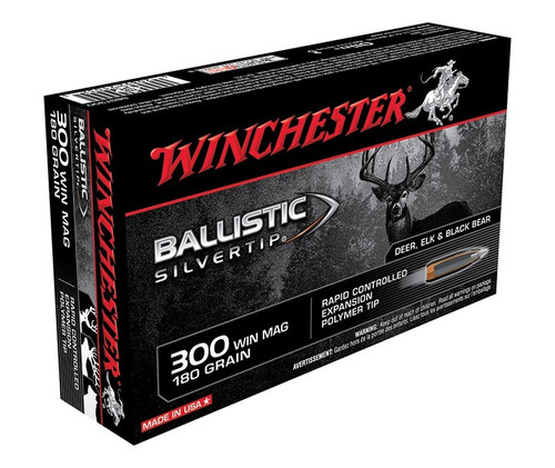 Winchester Ammunition 300 WSM Ammo 180gr PT Ammunition - 20 Rounds