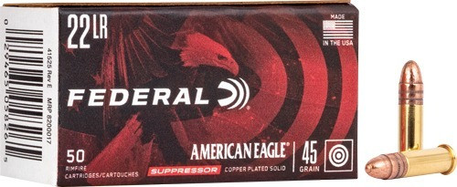 Federal 22 LR Ammo 45gr CPRN Ammunition - 50 Rounds