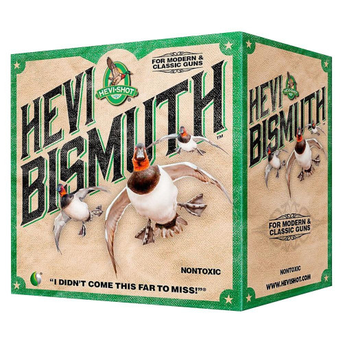 Hevi-Shot 12 Gauge Ammo 1-3/8 oz #6 Bismuth Ammunition - 25 Rounds