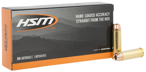 HSM 500 Magnum Ammo 350gr Jacket Hollow Point Ammunition - 20 Rounds
