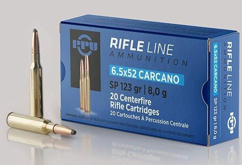 TRZ Trading 6.5x52 Carcano Ammo 123gr JSP Ammunition - 20 Rounds
