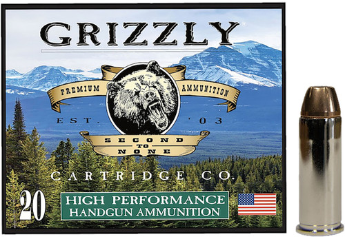 Grizzly Cartridge .44 S&W Special Ammo 240gr HP Ammunition - 20 Rounds