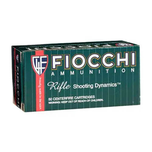 Fiocchi 223 Ammo 62gr Full Metal Jacket Boat-Tail (FMJBT) Ammunition - 50 Rounds