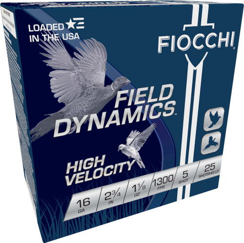 Fiocchi 16 Gauge Shotgun Ammunition 2.75" #5 - 25 Shells