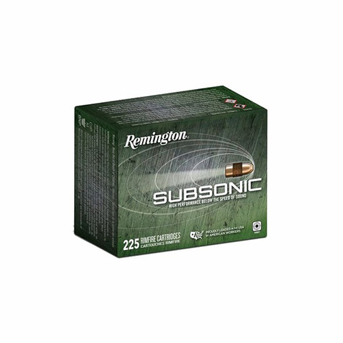 Remington .22 Long Rifle Ammo 40gr HP Ammunition - 225 Rounds