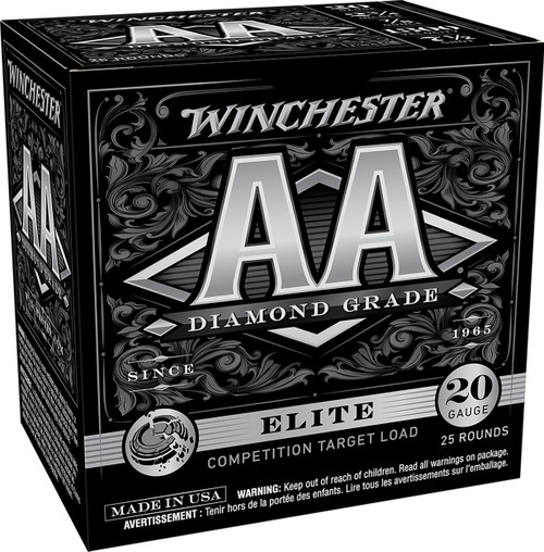 Winchester 20 Gauge Ammo 7/8 oz #7.5 Birdshot Ammunition - 25 Rounds