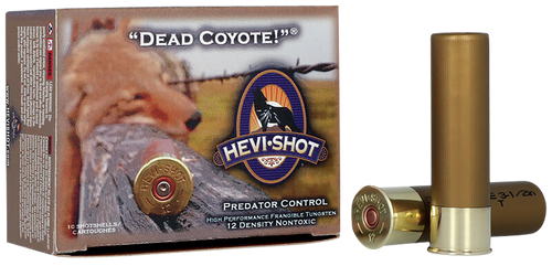 Hevi-Shot 12 Gauge Shotgun Ammunition HS43035 3.50" #T - 10 Shells