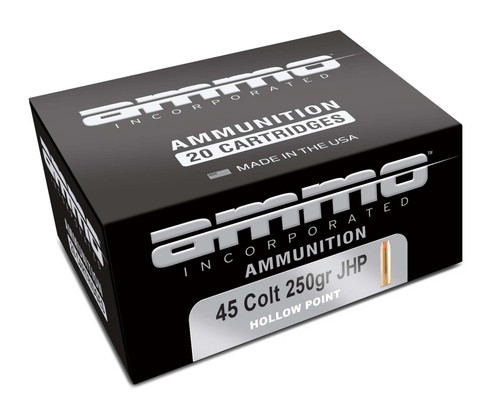 Ammo Inc .45 Colt Ammo 250gr JHP Ammunition - 20 Rounds