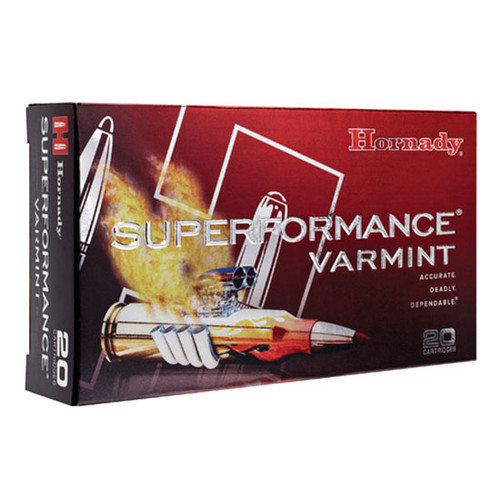 Hornady 204 Ruger Ammo 40gr V-Max Ammunition - 20 Rounds