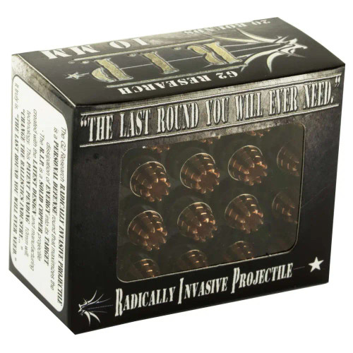 G2 Research 10mm Ammo 115gr Fracturing Hollow Point (FHP) Ammunition - 20 Rounds