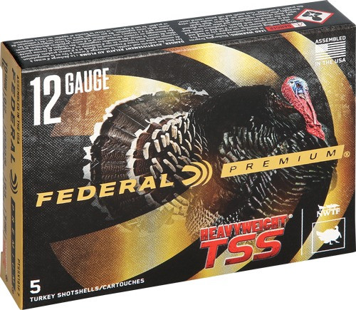Federal 12 Gauge Ammo 2-1/4 oz #7 Shot Ammunition - 5 Rounds