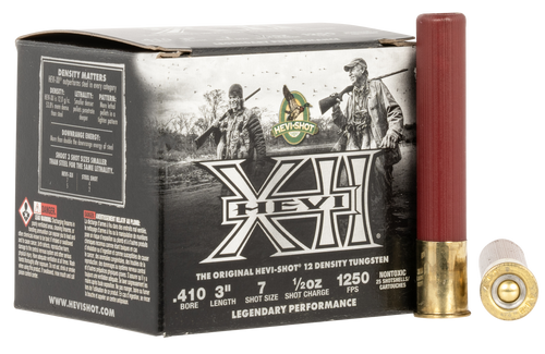 Hevi-Shot 410 Gauge Shotgun Ammunition HS54107 3" #7 - 25 Shells