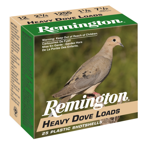 Remington 12 Gauge Ammo 1 1/8 oz #7.5 Lead Shot Ammunition - 25 Rounds