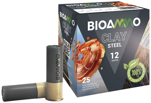 Bioammo 12 Gauge Ammo 7/8 oz #7 Steel Ammunition - 25 Rounds