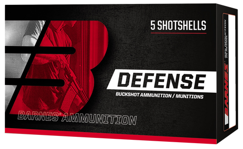 Barnes 12 Gauge Shotgun Ammunition 32009 2.75" 00 Buck - 5 Shells