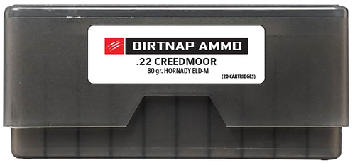 Fierce Firearms 22 Creedmoor Ammo 80gr ELD Match Ammunition - 20 Rounds