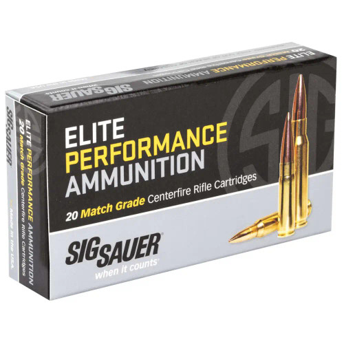 Sig Sauer 300 Blackout Ammo 125gr Open Tip Match (OTM) Ammunition - 20 Rounds