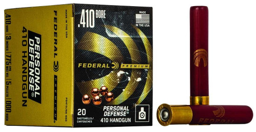 Federal .410 Gauge Ammo 000 Buckshot Ammunition - 20 Rounds