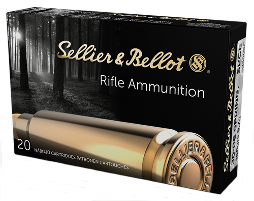 Sellier & Bellot 30-06 Springfield Ammo 150gr SPCE Ammunition - 20 Rounds