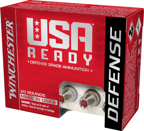 Winchester 45 ACP Ammo 200gr Hex Vent Hollow Point Ammunition - 20 Rounds