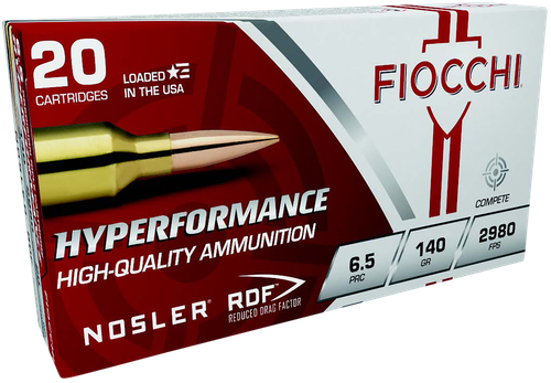 Fiocchi 6.5 PRC Ammo 140gr RDF Ammunition - 20 Rounds