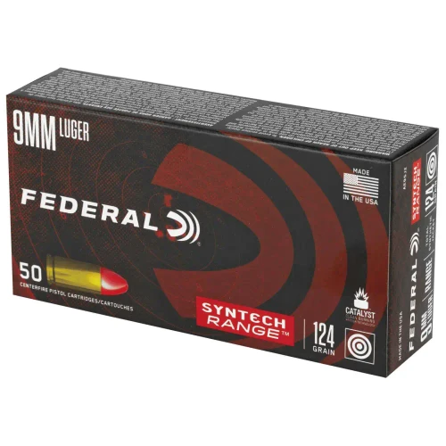 Federal 9mm Ammo 124gr TSJ Ammunition - 50 Rounds