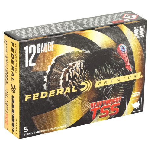 Federal 12 Gauge Ammo 1 3/4 oz #9 Tungsten Ammunition - 5 Rounds