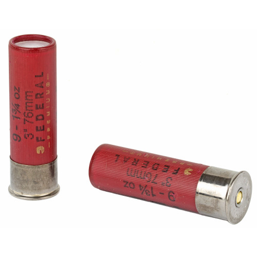 Federal 12 Gauge Shotgun Ammunition PTSSX193F9 3" #9 - 5 Shells