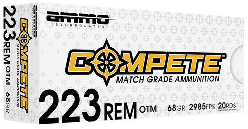 Ammo Inc 223 Rem Ammo 68gr OTM Ammunition - 20 Rounds