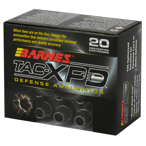 Barnes 40 Cal Ammo 140gr TAC-XP Ammunition - 20 Rounds