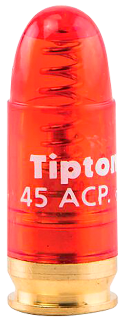 Tipton 146331 Snap Caps Pistol 45ACP Brass/Plastic 5pk