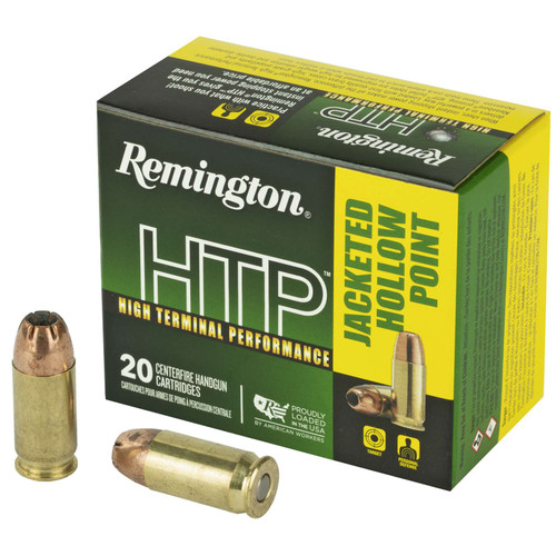 Remington 45 ACP Ammo 180gr Jacketed Hollow Point Ammunition - 20 Rounds