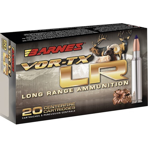 Barnes 300 WSM Ammo 190gr LRX BT Ammunition - 20 Rounds