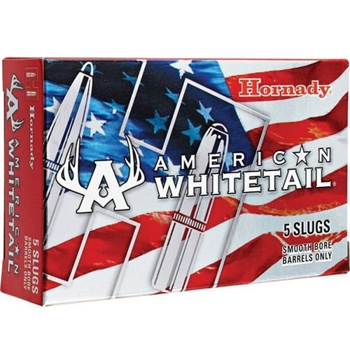Hornady 12 Gauge Ammo 1 oz Rifled Slug Ammunition - 5 Rounds