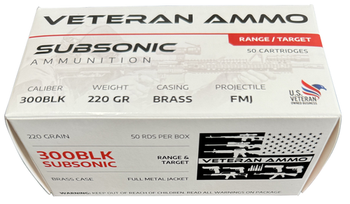 Hyperion 300 Blackout Ammo 220gr FMJ Ammunition - 50 Rounds